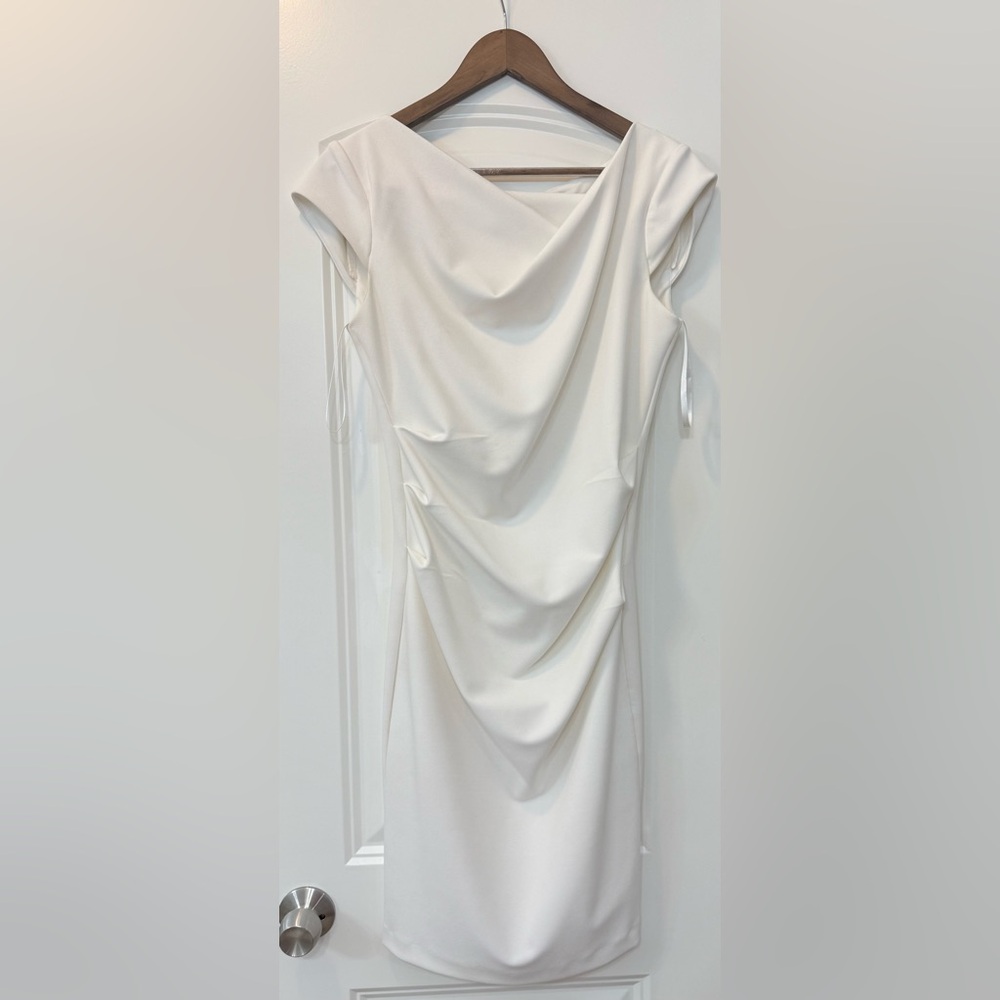 White House Black Market White Dress